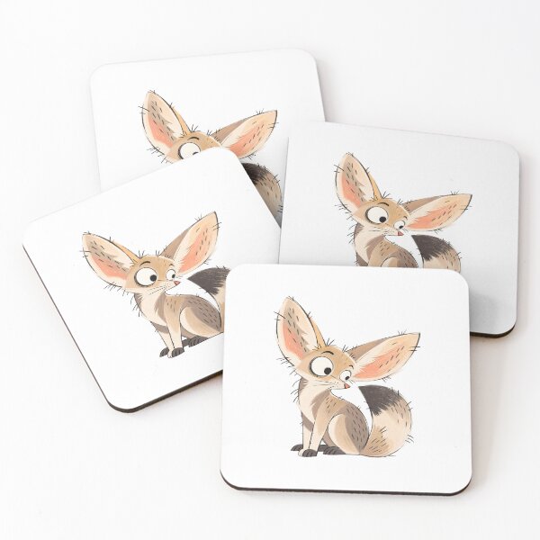 Item preview, Fennec Fox in a Sitting Twist designed and sold by The-Art-of-D.
