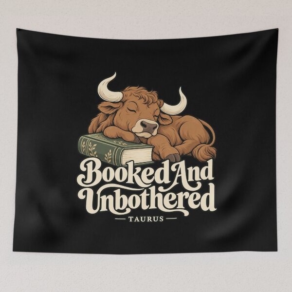 Item preview, Taurus - Booked And Unbothered designed and sold by Good Mood Foundry.