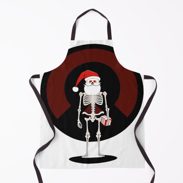 Item preview, Skeleton Santa Holding Gift Box designed and sold by For-Cat Studio.