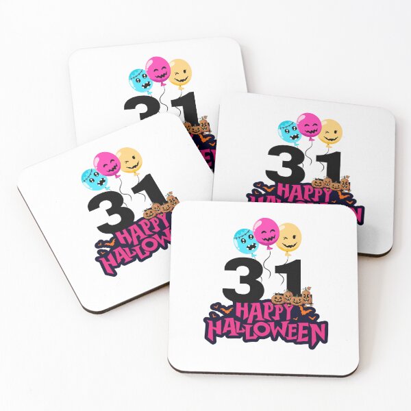 Item preview, Happy Halloween 31 Cute Spooky Balloons and Pumpkin Design designed and sold by Palette _Vibes.