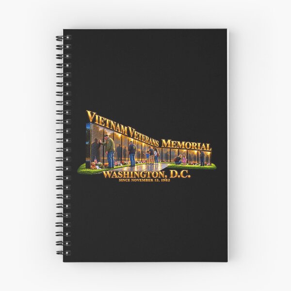 Item preview, Vietnam Veterans Memorial Since 1982 - WashingtonDC with Visitors - 3D - Transparent designed and sold by Military Insignia Products.