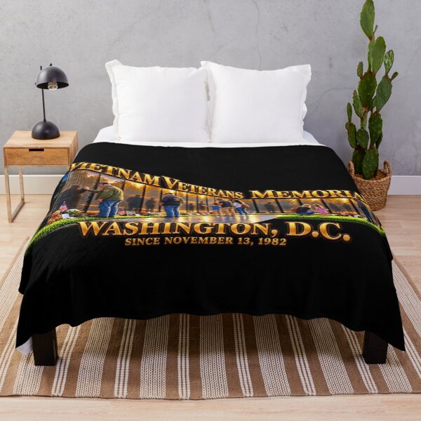 Item preview, Vietnam Veterans Memorial Since 1982 - WashingtonDC with Visitors - 3D - Transparent designed and sold by Military Insignia Products.