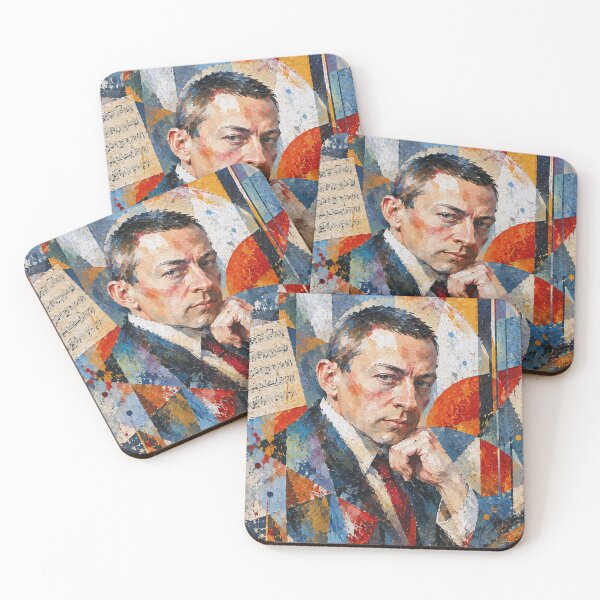 Item preview, Sergei Rachmaninoff Fine Art Painting – Romantic Music Master designed and sold by GalleryKauffeld.