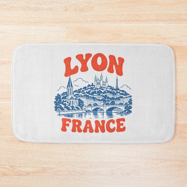 Item preview, Lyon France Retro Style  designed and sold by HowToCanadian.