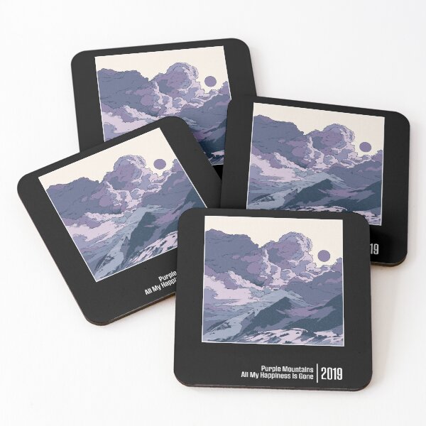 Item preview, Purple Mountains  - Minimalist Graphic Artwork Design  designed and sold by Saudade--.