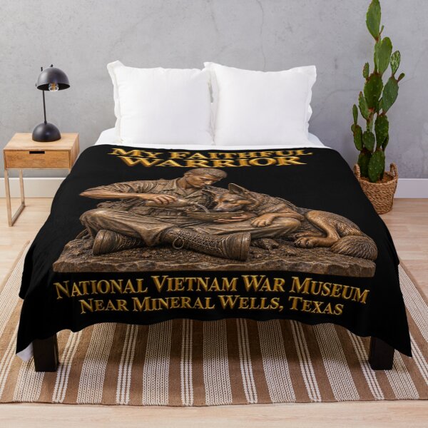 Item preview, My Faithful Warrior Tribute - National Vietnam War Museum, Milneral Wells, Tx - 3D - Enhanced designed and sold by Military Insignia Products.