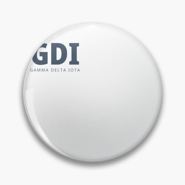 Item preview, GDI Crossing - Gamma Delta Iota minimalist left chest print designed and sold by HTown Greek Supply.