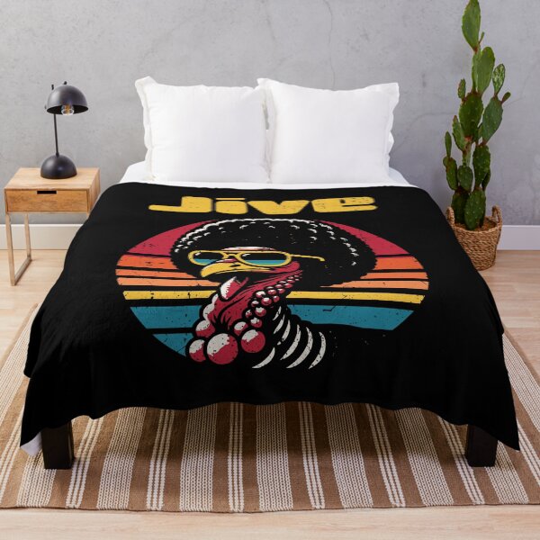 Item preview, Thanksgiving Afro Turkey Jive Vintage 70s designed and sold by Designart68.