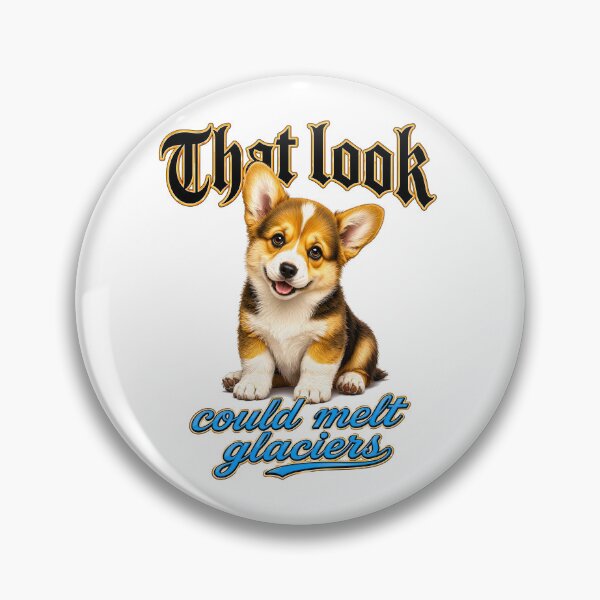 Item preview, Cute Corgi Puppy Quote designed and sold by PetsArt.
