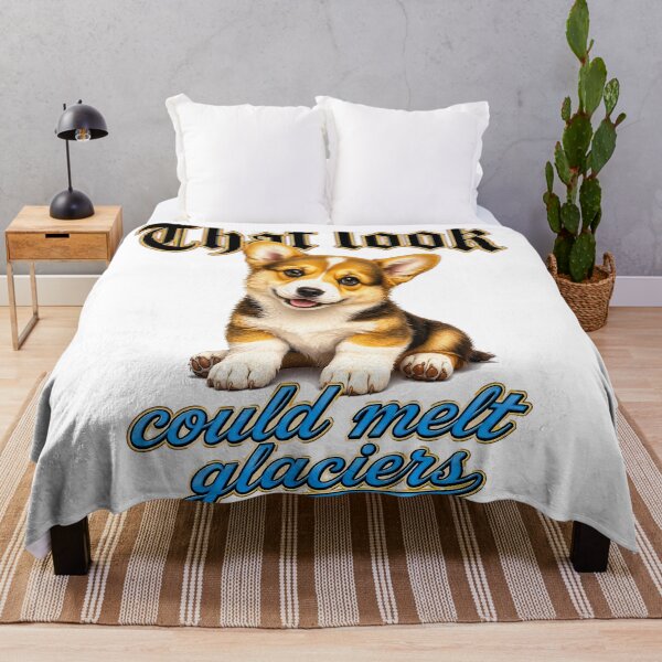 Item preview, Cute Corgi Puppy Quote designed and sold by PetsArt.