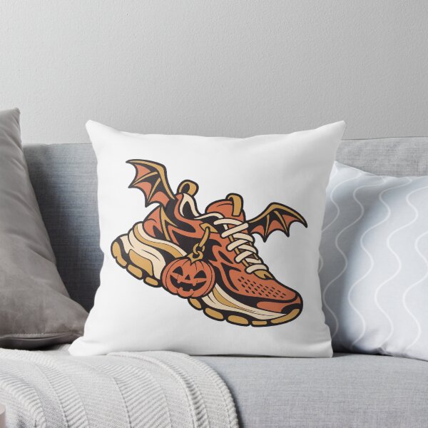 Item preview, Halloween Running Shoe with Bat Wings and Pumpkin designed and sold by Greemo03.