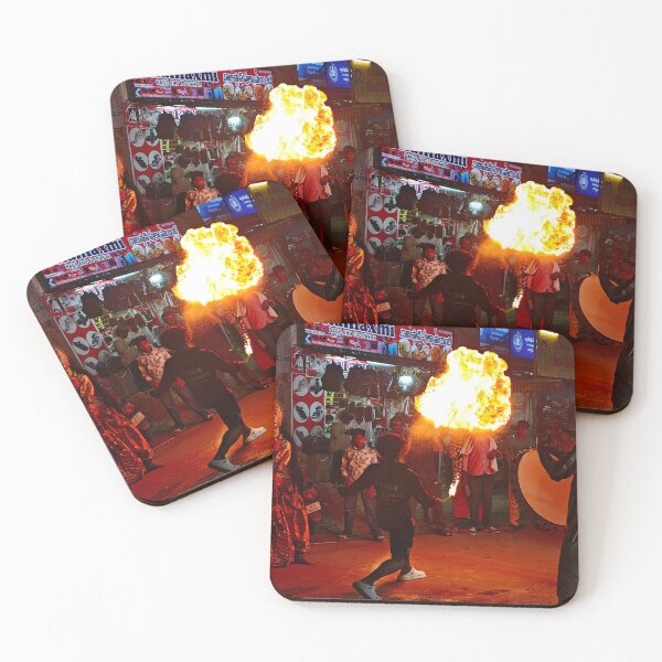 Item preview, Traditional Fire Breathing Street Performance designed and sold by Saipixels.