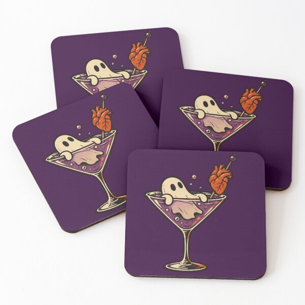 Item preview, Spooky Ghost Martini Halloween Cocktail designed and sold by Red cherry.