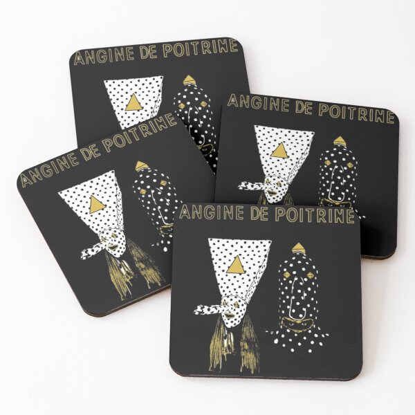Item preview, Dark Wave Post Punk French Retro Music Graphic, Angine De Poitrine designed and sold by vchpazovai.