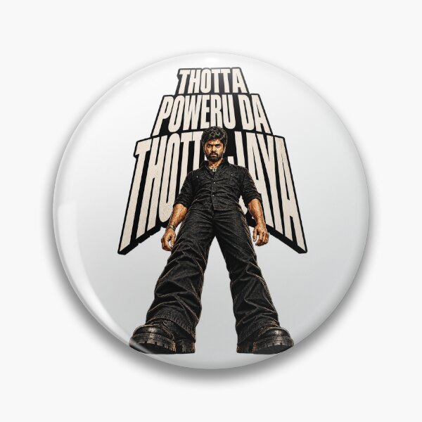 Item preview, Thotti Jaya Simbu Silambarasan Atman STR Thotta Poweru Da Tribute Art designed and sold by Fashvora.
