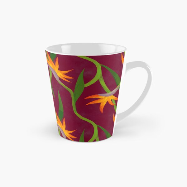 Item preview, Bird of paradise flower water color pattern designed and sold by Fridayscorner.