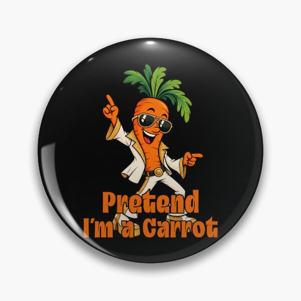 Item preview, Pretend I'm a Carrot Funny Disco Dancing Vegetable designed and sold by GibasVisuals.