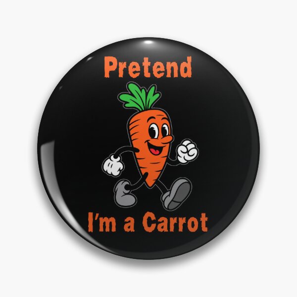 Item preview, Pretend I'm a Carrot Funny Running Vegetable Mascot designed and sold by GibasVisuals.