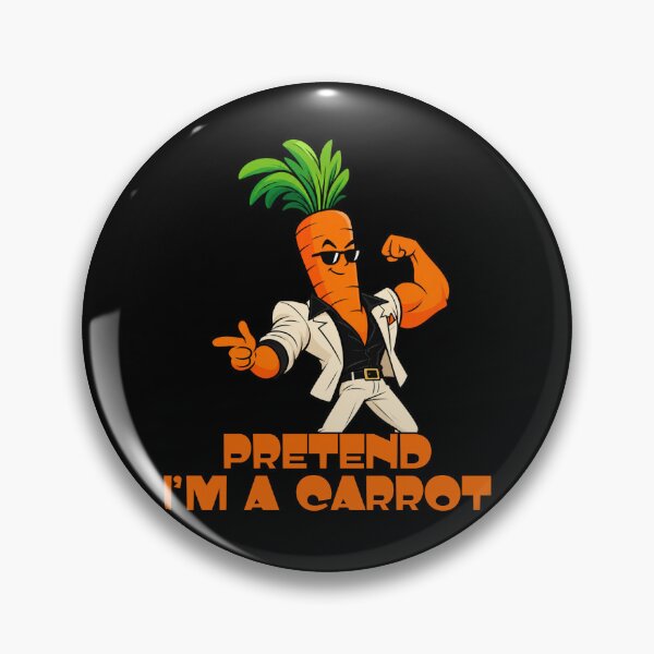 Item preview, Pretend I'm a Carrot Funny Strong Vegetable Bodybuilder designed and sold by GibasVisuals.