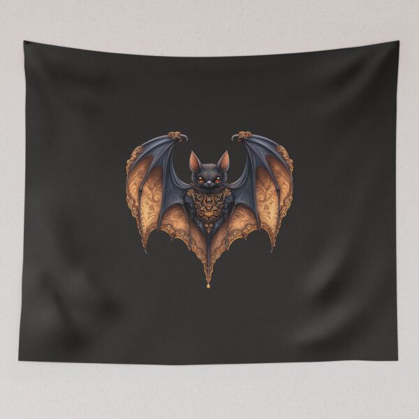 Item preview, Golden Ornate Vampire Bat designed and sold by Log77.