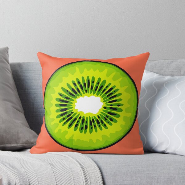 Item preview, Kiwi Slice Illustration | Colourful Fruit Wall Art designed and sold by Swanke Studio.