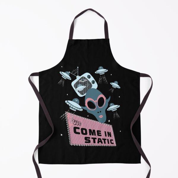 Item preview, FEMALE ALIEN RETRO.WE COME IN STATIC. RETRO SPACE FANS.GEEK CULTURE. designed and sold by Jagil_art.