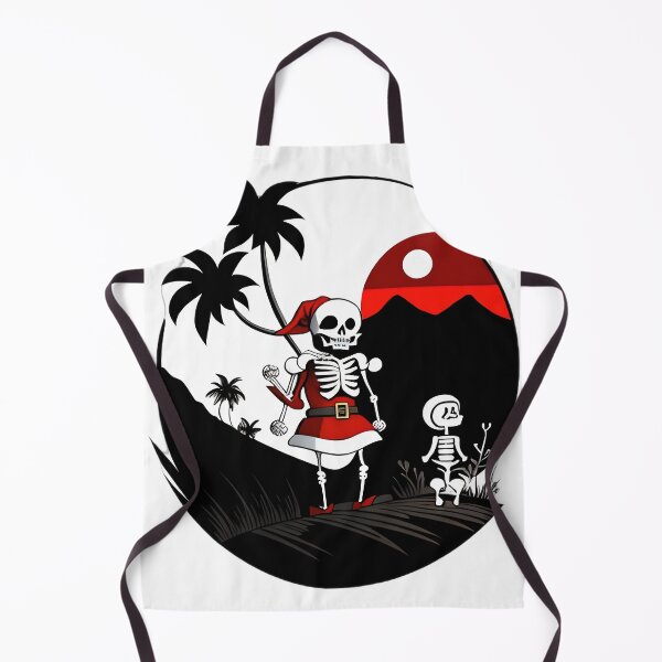 Item preview, Skeleton Santa Beach Holiday designed and sold by For-Cat Studio.
