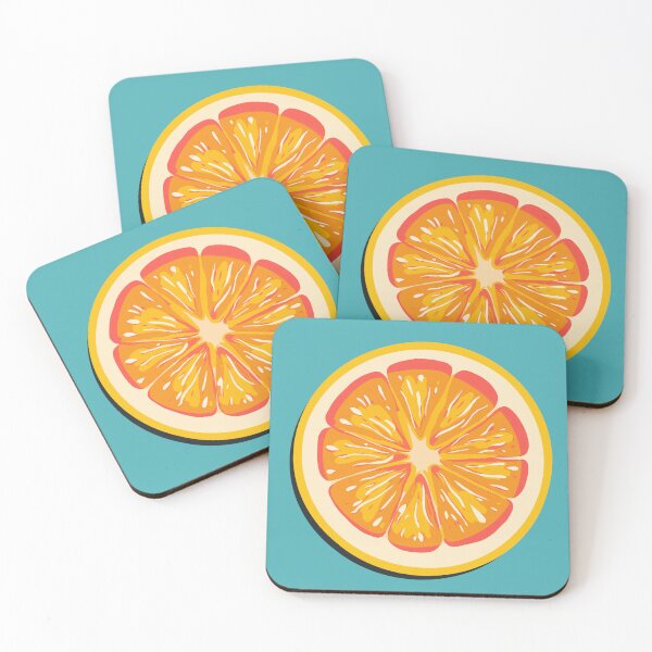 Item preview, Lemon Slice Illustration | Colourful Citrus Wall Art designed and sold by Swanke Studio.