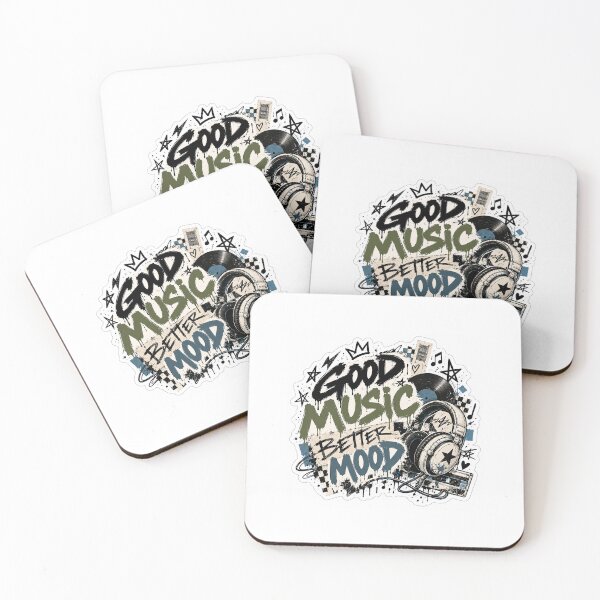 Item preview, Good Music Better Mood Street Art designed and sold by artbyojasvi17.