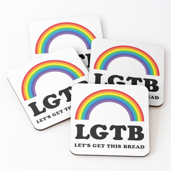 Item preview, LGTB: Let's Get This Bread (Black) designed and sold by updosestudio.
