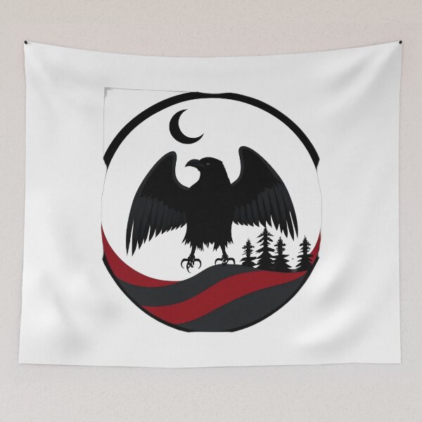 Item preview, Eagle Silhouette Christmas Emblem designed and sold by For-Cat Studio.