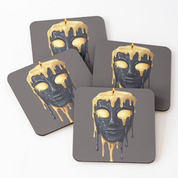 Item preview, Melting Gold Candle Mask designed and sold by Log77.