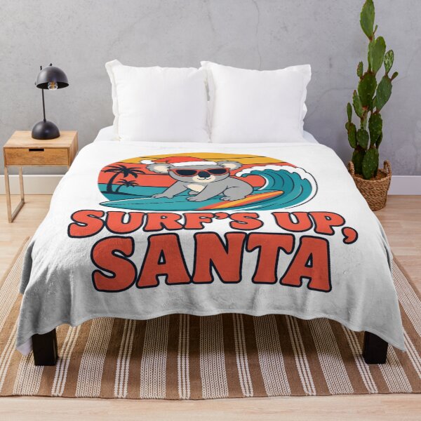 Item preview, Surf's Up Santa Koala Aussie Christmas Tee designed and sold by DTSA.