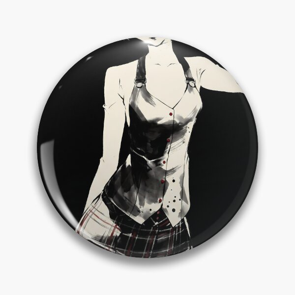 Item preview, Makoto Niijima Persona 5 Sumi-e Gaming Graphic Tee designed and sold by Senpaiwaves.