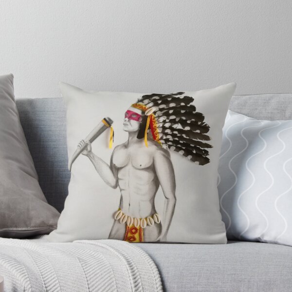 Item preview, Native American warrior designed and sold by CecileLenam.