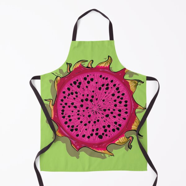 Item preview, Dragon Fruit Illustration | Colourful Tropical Fruit Wall Art designed and sold by Swanke Studio.