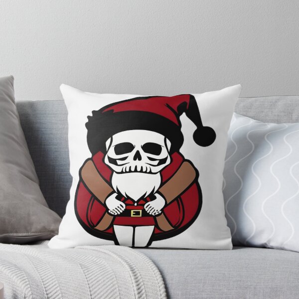 Item preview, Skeleton Santa Holding Gift Sack designed and sold by For-Cat Studio.