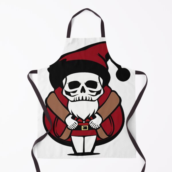 Item preview, Skeleton Santa Holding Gift Sack designed and sold by For-Cat Studio.