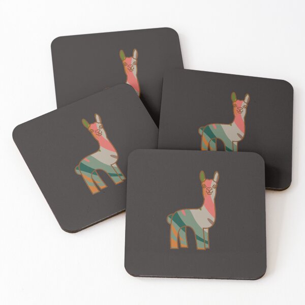 Item preview, Colorful Llama Character designed and sold by Gleam Designs.