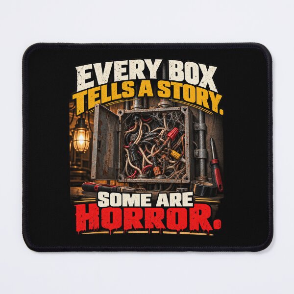 Item preview, Every Box Tells a Story Some Are Horror – Electrician designed and sold by amndro.
