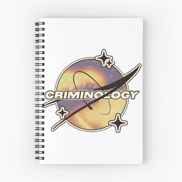 Item preview, Criminology Melty Space Abstract Art Design with Cosmic Elements designed and sold by AJRQ.