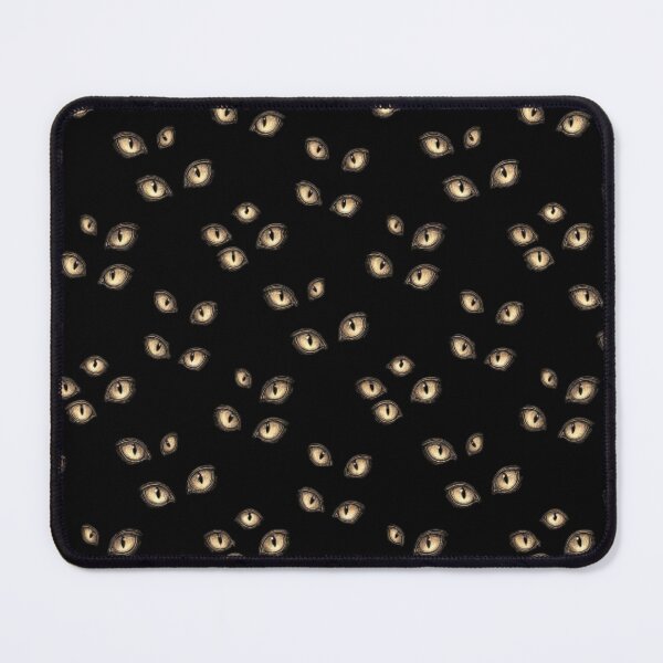 Item preview, Hidden Cat Eyes Seamless Pattern Spooky Glow Cat Wild Pattern Gift designed and sold by FurRealStudioCo.