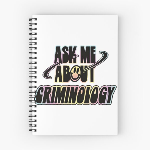 Item preview, Ask Me About Criminology Funny Educational Crime Science Design designed and sold by AJRQ.