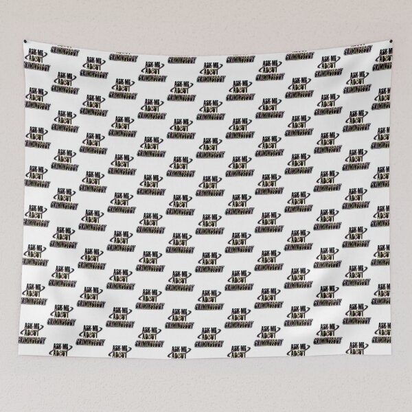 Item preview, Ask Me About Criminology Funny Educational Crime Science Design designed and sold by AJRQ.