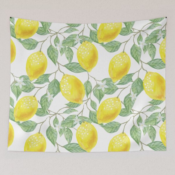 Item preview, Lemon Print designed and sold by Laura Lise Wong.