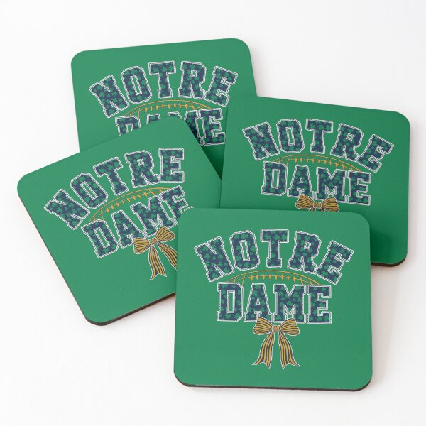 Item preview, Notre Dame Shamrock Bow Irish Football designed and sold by RockTheFeal.
