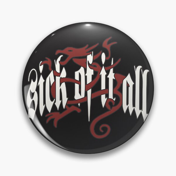 Item preview, Sick Of It All Bold Grunge Style Graphic Design designed and sold by nou4man.