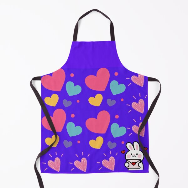 Item preview, Kawaii Bunny Love Letter Hearts Art designed and sold by Azurart2.