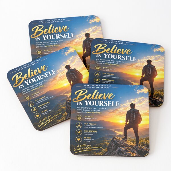 Item preview, Motivation for believe in yourself designed and sold by Ahsan393.