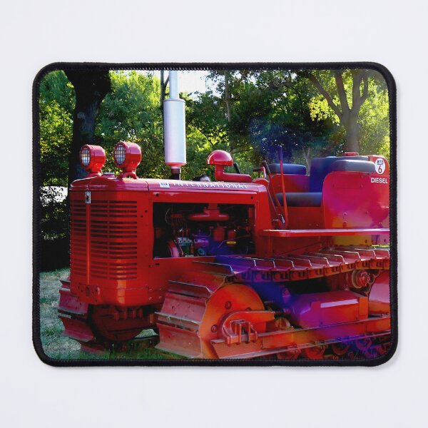 Item preview, 1959 International Harvester TD-6 Crawler — Vintage American Tractor, Golden Hour designed and sold by Peter Kraaibeek Art Gallery.